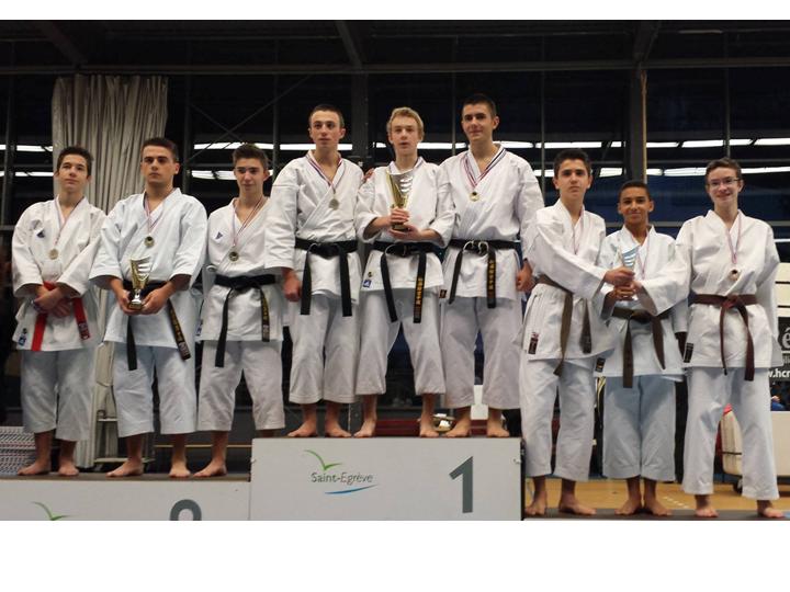 cadet-junior kata équipe ligue 2 02 2014